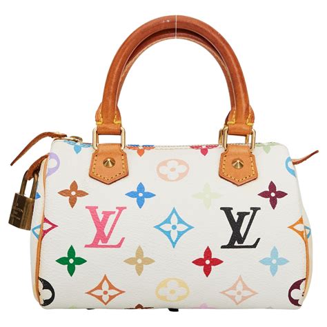 prezzo louis vuitton nano speedy multicolor|nano speedy louis vuitton bag.